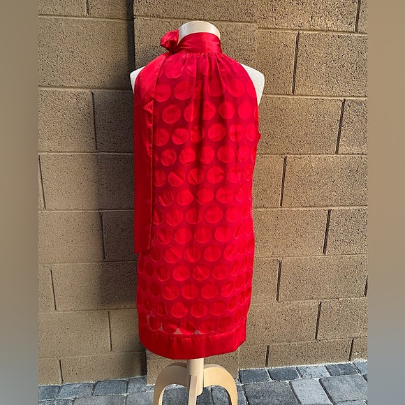 Woman’s Red Polka Dot Dress - Picture 6 of 13